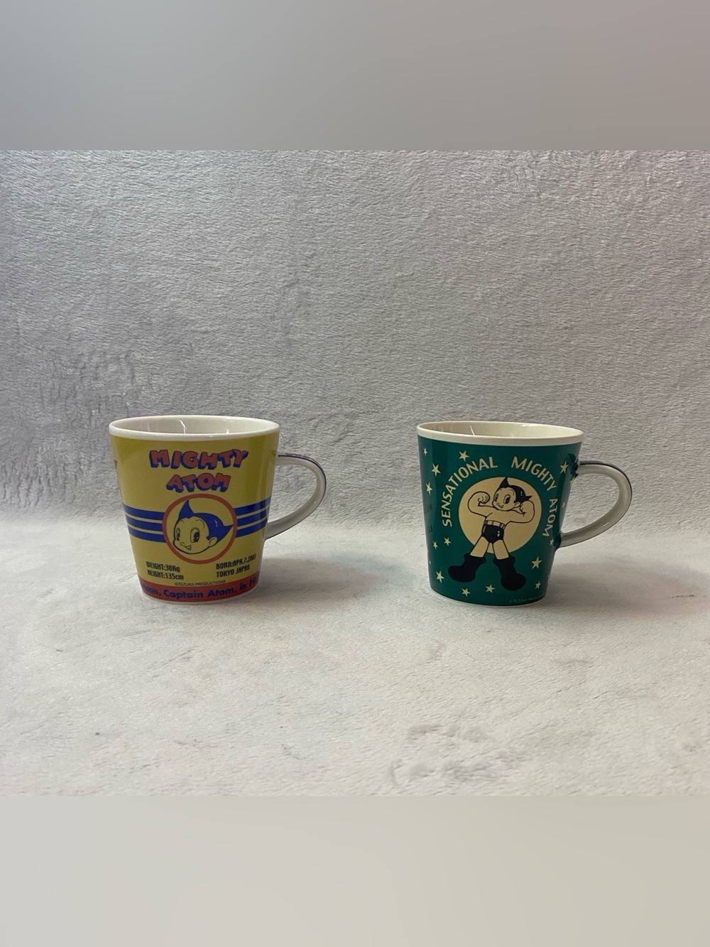 Astro Boy Mug Lot Of 2 Tezuka Ions Retro Ceramic